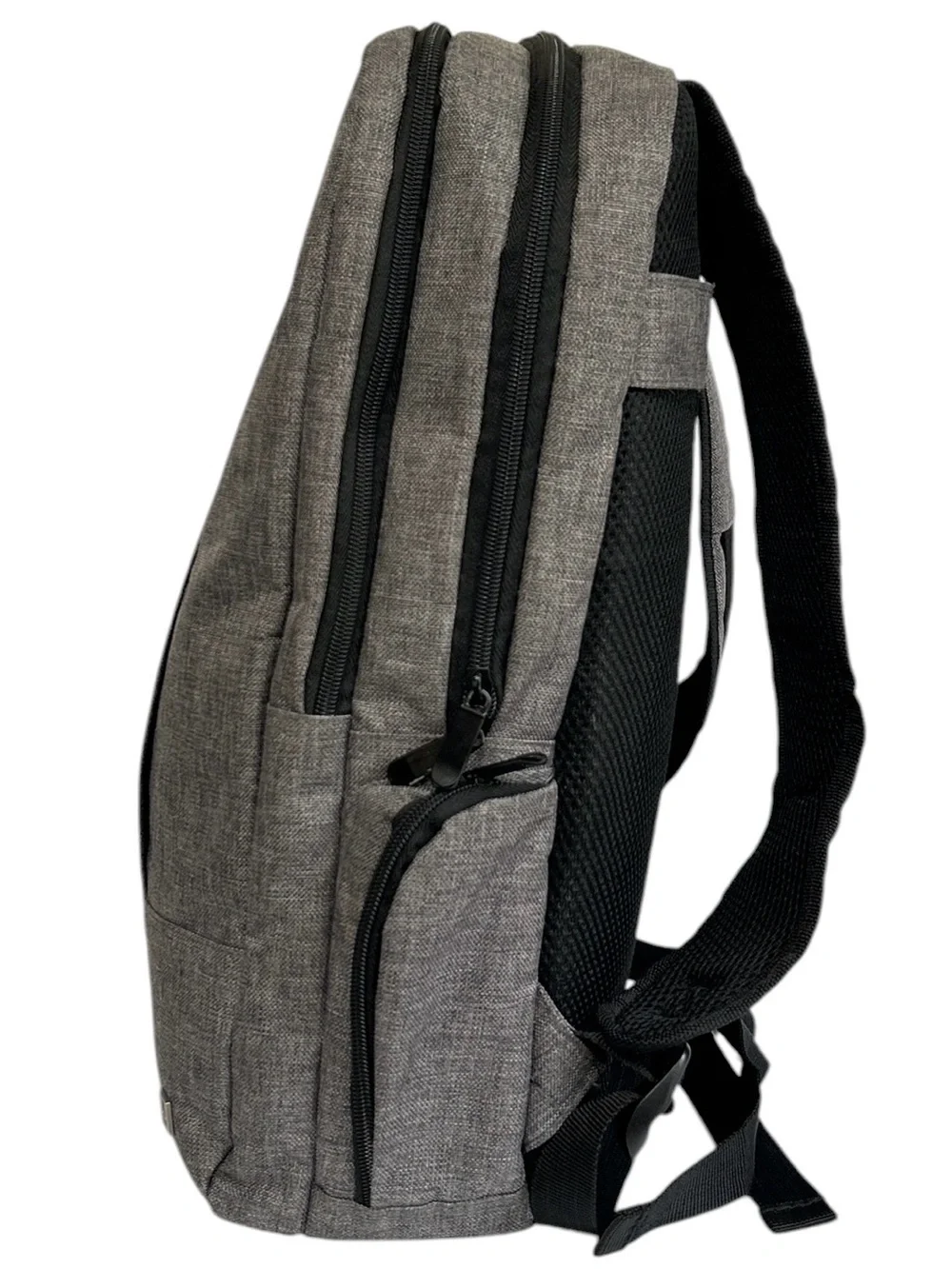 Kapston Pierce Carbyne Backpack Gray Black Sleek Modern Design Laptop School Bag